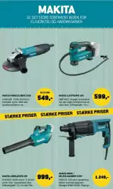 XL-BYG tilbudsavis Side 32: Makita bore-/mejselhammer 230v €1.249,00, Makita vinkelsliber 230v €549,00