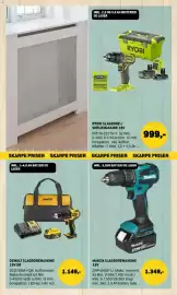 XL-BYG tilbudsavis Side 36: DeWalt slagboremaskine 18V XR €1.149,00, Makita slagboremaskine 18V €1.349,00