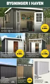 XL-BYG tilbudsavis Side 62: Biohort redskabsrum str. 230 €7.699,00, Bygnordic Alvilda Skur €8.999,00