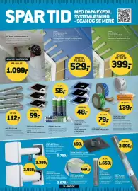 XL-BYG tilbudsavis Side 24: Dafa folieklaeb €112,00, Dafa universal rørkrave €48,00