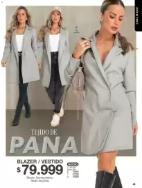 Catálogo Carmel Página 49: Pana - blazer / vestido €79.999,00