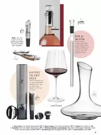 Imerco tilbudsavis Side 33: Bernadotte glas €629,95, Proptrækker €249,95