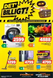 Power tilbudsavis Side 1: 400588 DET' BILLIGT! ZAN SPAR TUSINDVIS AF KRONER PÅ ELEKTRONIK OG HVIDEVARER 09 50 Electrolux