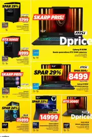 Power tilbudsavis Side 36: Msi Cyborg 15 B13W €8.499,00, Cepter Custom-built E-Sport gaming PC €8.999,00