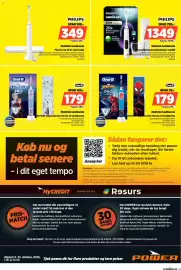 Power tilbudsavis Side 43: Oral-B elektrisk tandbørste €179,00, Philips elektrisk tandbørste €349,00