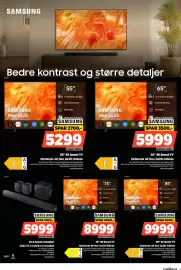 Power tilbudsavis Side 5: Samsung 85" 4K Smart TV €9.999,00, Samsung 75" 4K Smart TV €8.999,00