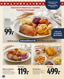 Føtex tilbudsavis uge 43 Side 22: Moderne andemenu €119,00, Hel andemenu €499,00