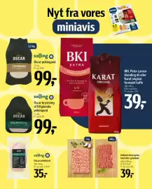 Føtex tilbudsavis uge 43 Side 3: Oscar andebryst €35,00, Hakket okse/grisekød eller grisekød €39,00