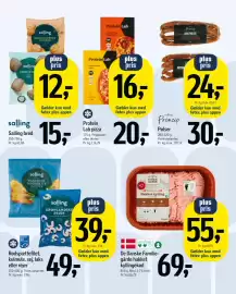 Føtex tilbudsavis uge 43 Side 40: Salling brød €15,00, Rødspættefilet, kulmule, sej, laks eller rejer €49,00