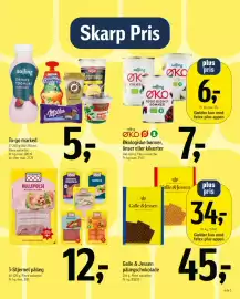 Føtex tilbudsavis uge 43 Side 5: Økologiske bønner, linser eller kikærter €7,00, To-go marked €5,00