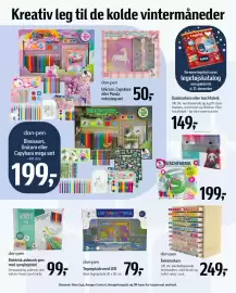 Føtex tilbudsavis uge 43 Side 53: Dualmarkers eller tuschfabrik, Dinosaurs, Unicorn eller Capybara mega sæt €199,00
