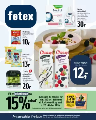 Føtex (gælder indtil 30-10)