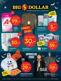 BigDollar tilbudsavis Side 1: A+ Essential €99,00, Toiletpapir iisi €50,00