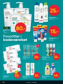 BigDollar tilbudsavis Side 10: Dove deodorant advanced care €25,00, Pisara Tandbørster €20,00