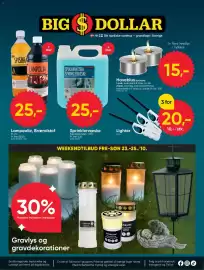 BigDollar tilbudsavis Side 16: Doreurskore Sprinklervæske €25,00, Lighter €20,00