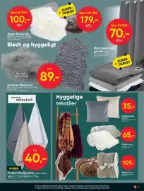 BigDollar tilbudsavis Side 5: Kotikulta Selected Frotté håndklæder €40,00, Kotikulta Pudebetræk €35,00