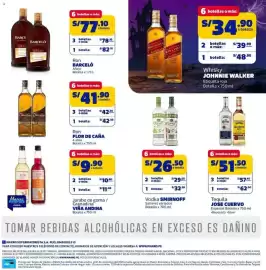 Catálogo Makro Página 5: Jose Cuervo Tequila Especial €51,50, Vodka Smirnoff Sabores variados €26,50