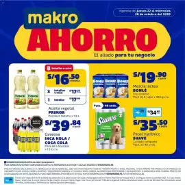 Catálogo Makro semana 43 Página 1: Π makro Vigencia del jueves 22 al miércoles 28 de octubre del 2026 AHORRO 8 botellas o
