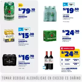 Catálogo Makro semana 43 Página 21: Heineken Cerveza €79,10, Las Moras vino clásico malbec €24,70