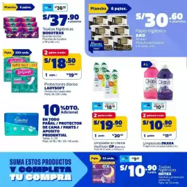 Catálogo Makro semana 43 Página 26: Ladysoft protectores diarios €18,50, Dkasa limpiatodo €10,90