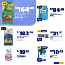 Catálogo Makro semana 43 Página 28: Purina cat chow esterilizados €182,00, Hi Pet Alimento para gatos adultos €84,90