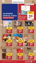 Folheto ALDI semana 44 Página 15: Agroaguiar Castanhas Peladas €5,69, Queijo para Fondue €3,29