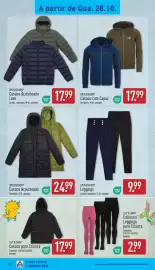 Folheto ALDI semana 44 Página 18: Up2fashion leggings €9,99, Casaco com Capuz Up2fashion® €17,99