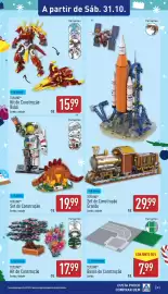 Folheto ALDI semana 44 Página 31: Toylinokit de construção €17,99, ToyLino® Set de Construção €19,99