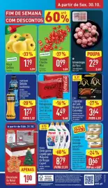 Folheto ALDI semana 44 Página 38: Coca-Cola Refrigerante com Gás/Zero Açúcar €4,49