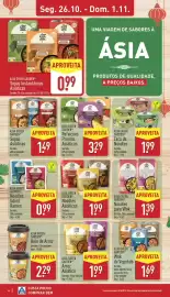Folheto ALDI semana 44 Página 6: Asia green garden arroz asiático €1,99, Asia green garden wok de vegetais €1,69