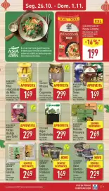 Folheto ALDI semana 44 Página 7: Asia green garden cups noodles proteicos €1,49, Alga Wakame €2,99