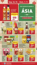 Folheto ALDI semana 44 Página 8: Asia green garden molhos asiáticos para arroz €2,49, Asia green garden pasta de caril €1,59