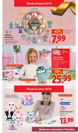 Catálogo Lidl | Juguetes de imaginación Página 23: Little Live Pets Mascota 522922 €25,99, FAMOSA Mini Trotties €7,99