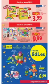 Catálogo Lidl | Juguetes de imaginación Página 27: Play-Doh plastilina €3,99, Lupilu set de plastilina €6,99