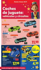 Catálogo Lidl | Juguetes de imaginación Página 4: Desde el lunes 16/11 Coches de juguete: vehículos y circuitos 19,9 x 9,6 x