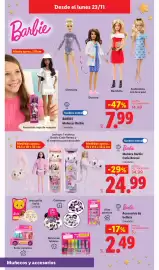 Catálogo Lidl | Juguetes de colección Página 8: Barbie muñeca barbie cutie reveal €24,99