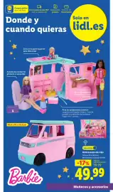 Catálogo Lidl | Juguetes de colección Página 9: Barbie autocaravana de viaje €49,99