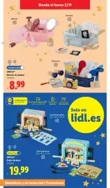 Catálogo Lidl | Juguetes de imitación Página 16: Lupilu neceser de madera €8,99