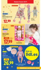 Catálogo Lidl | Juguetes de imitación Página 21: Bayer muñeca piccolina primeras palabras €17,99
