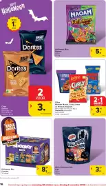Carrefour Market folder week 44 Pagina 16: Halloween Mixx Maoam €5,29, Halloween Box Cheetos €8,99