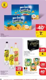 Carrefour Market folder week 44 Pagina 20: Fruitsap Capri-Sun €7,34, Limonade Spa Fruit €5,96