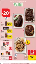 Carrefour Market folder week 44 Pagina 8: Kruiden Verstegen €14,79, Hazenrug Carrefour €31,90