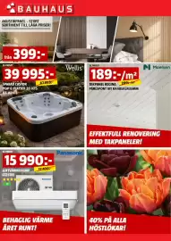 Bauhaus reklamblad Sida 2: Wellis spabad castor p&p 6 platser 20 jets ice white €39.995,00