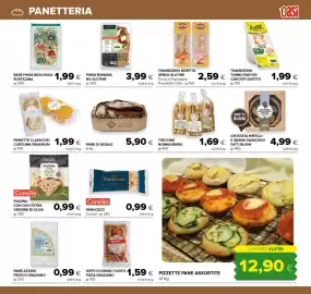 Volantino Oasi | Superstore Pagina 11: Pizzette pane assortite €12,90, Tramezzino Beretta senza glutine €2,59