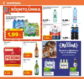 Volantino Oasi | Superstore Pagina 22: Acqua minerale Lete €1,86, Birra Kozel Premium Lager €1,09