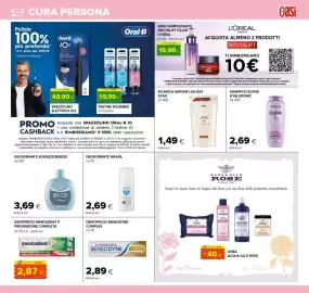 Volantino Oasi | Superstore Pagina 27: Ricarica sapone liquido Dove €1,49, Deodorante squeeze breeze acqua €3,69