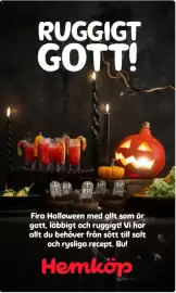Hemköp reklamblad vecka 44 Sida 10: RUGGIGT GOTT! RIP RIP RIP RIP Fira Halloween med allt som är gott, läbbigt och ruggigt!