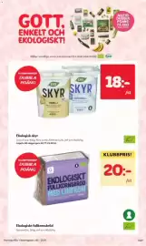 Hemköp reklamblad vecka 44 Sida 13: Eko skyr €18,00, Garant fullkornsbröd €20,00