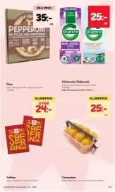 Hemköp reklamblad vecka 44 Sida 2: BRA PRIS! Jony's PEPPERONI EN PIZZA MED PEPPERONI 24 TIMMAR NATURLIGT ST DEG &
