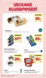 Hemköp reklamblad vecka 44 Sida 3: = BB HEM KOP VECKANS KLUBBPRISER! B HE PK TOAST MEDELHAVS LEVAIN KLUBBPRIS! 25:- /st